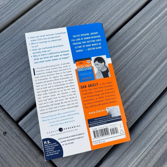 The Upside of Irrationality Book - Picture 7 of 11